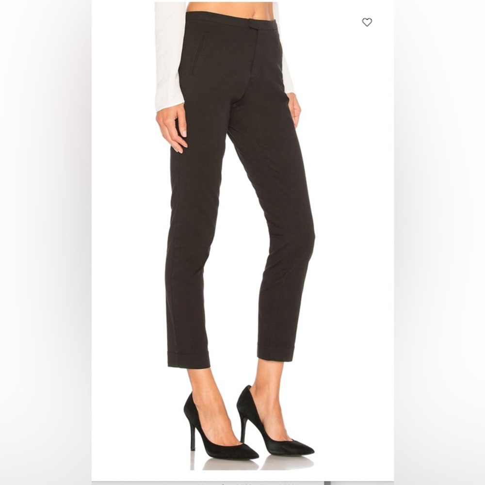 ATM Anthony Thomas Melillo Enzyme Wash Slim Pant Black Size 4 NWT